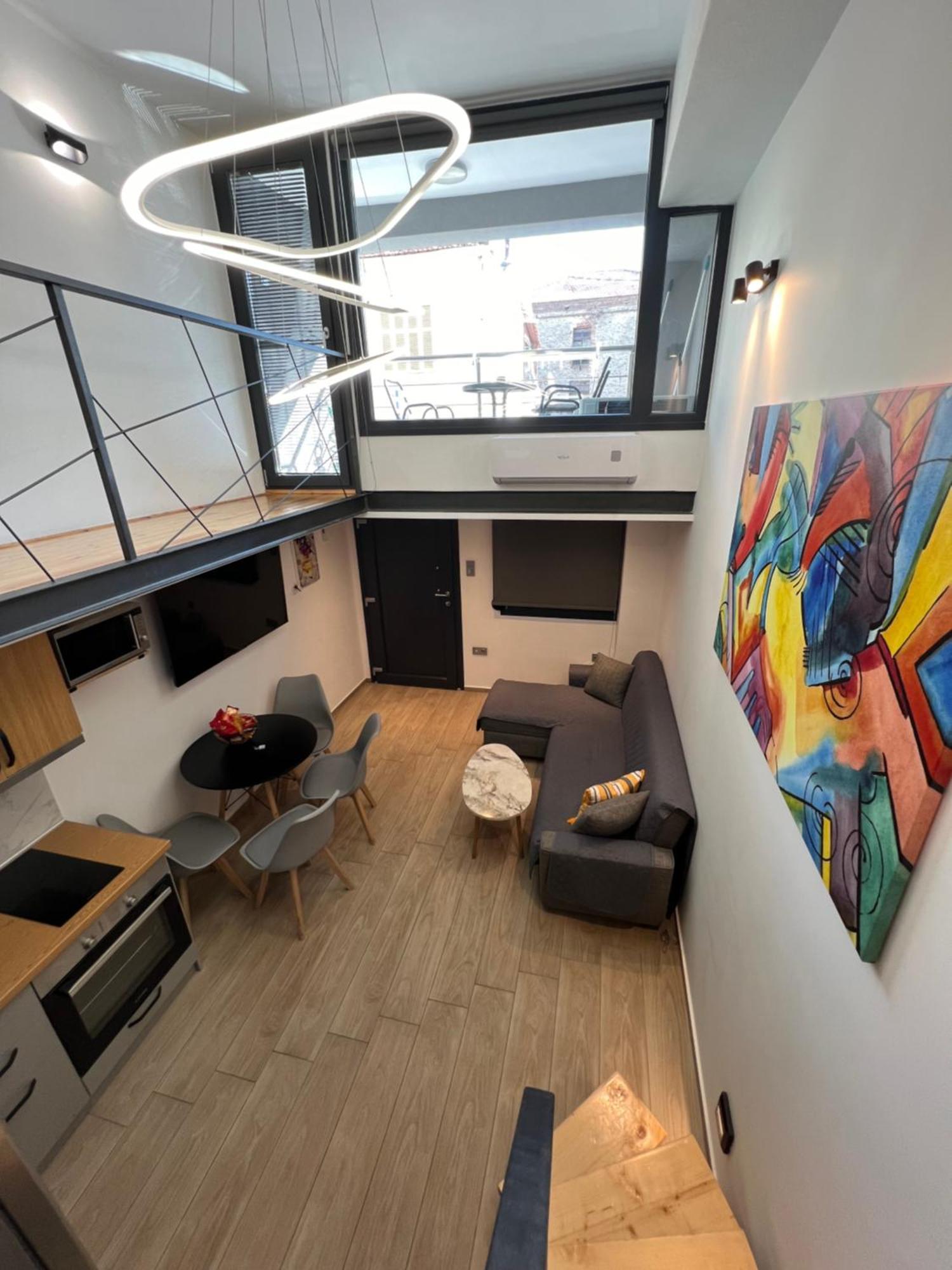 קאבאלה City Center Loft With Private Parking מראה חיצוני תמונה
