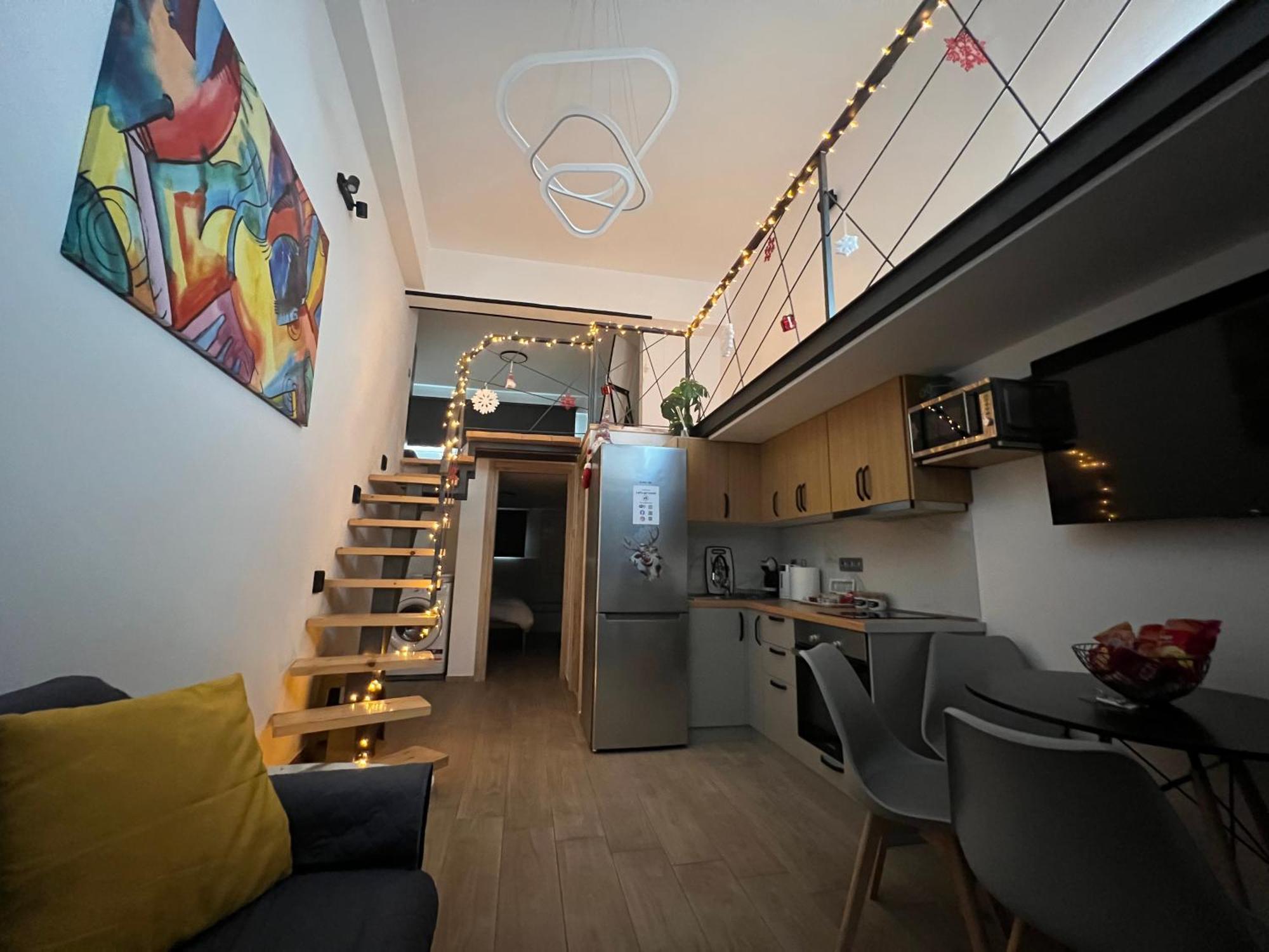קאבאלה City Center Loft With Private Parking מראה חיצוני תמונה